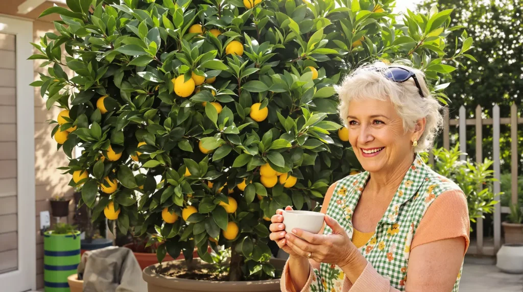 Citronnier : dès le 15 mars, ajoutez cet ingrédient de cuisine et il va doubler de volume