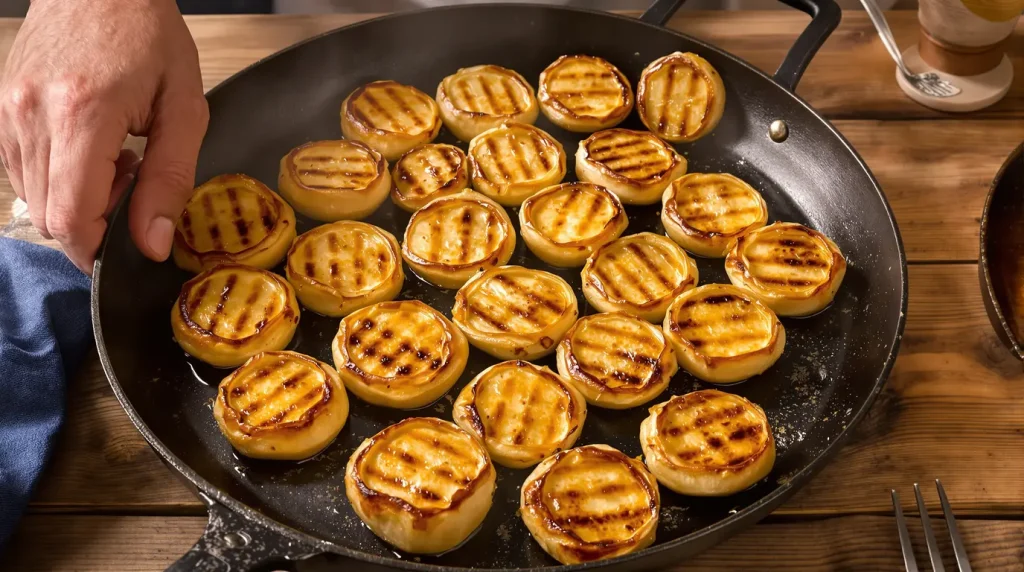 « Je les prépare en 10 minutes pour toute la famille » : mes galettes de pommes de terre crousti-dorées au four, nettement plus légères que des frites
